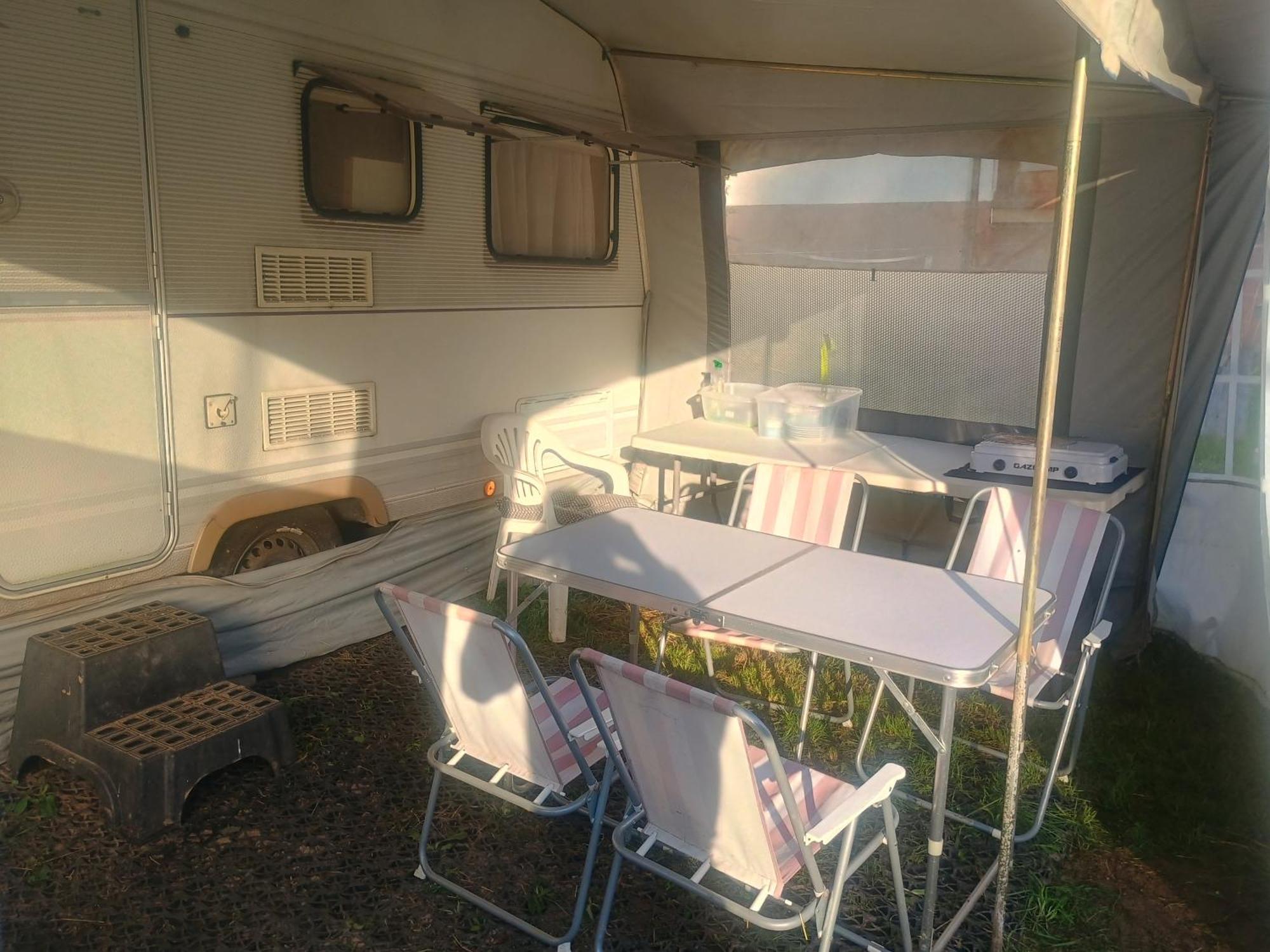 Wildcamp Resort Masseria La Murgia Unterkunft In Einem Wohnwagen Rimbach  Eksteriør billede