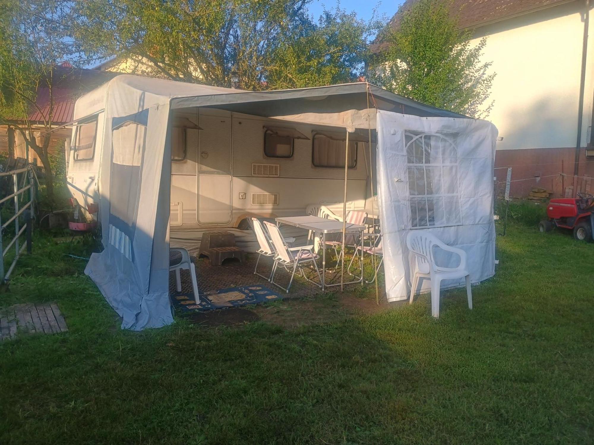 Wildcamp Resort Masseria La Murgia Unterkunft In Einem Wohnwagen Rimbach  Eksteriør billede