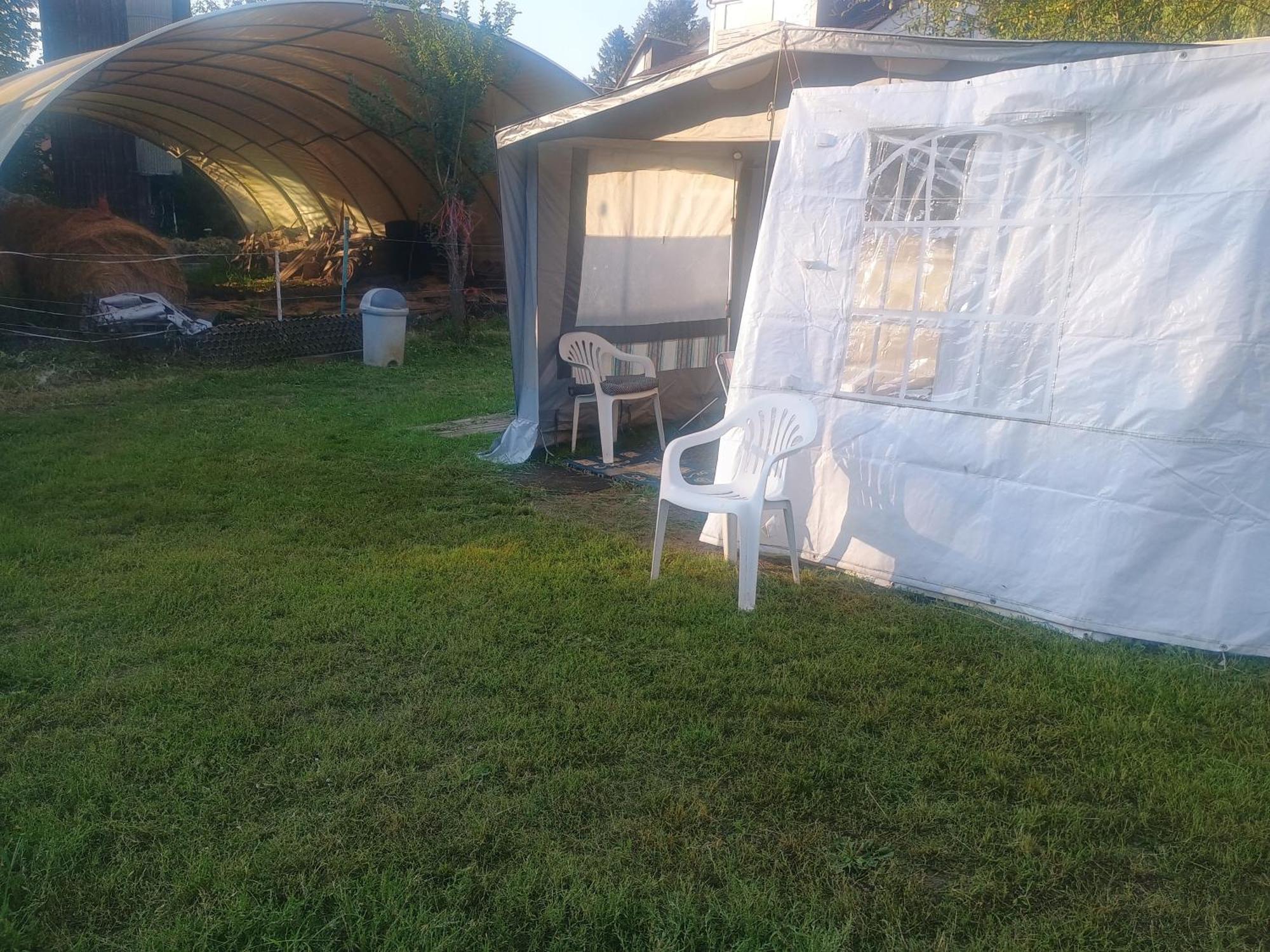 Wildcamp Resort Masseria La Murgia Unterkunft In Einem Wohnwagen Rimbach  Eksteriør billede